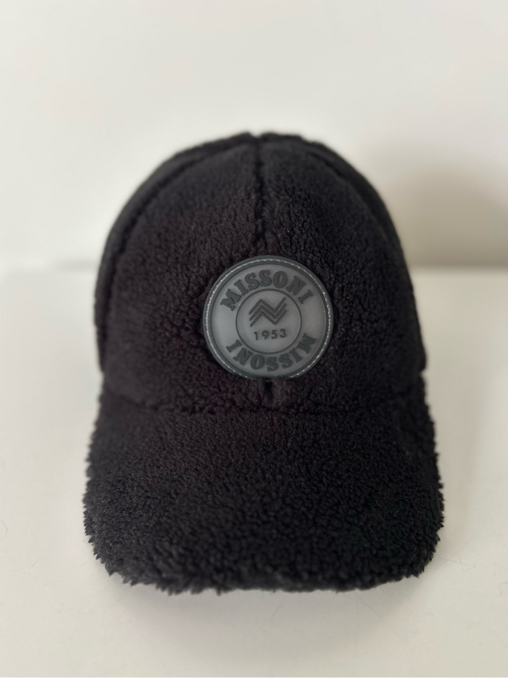Missoni Black Sherpa Baseball Cap